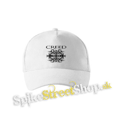 CREED - Band Logo - biela šiltovka