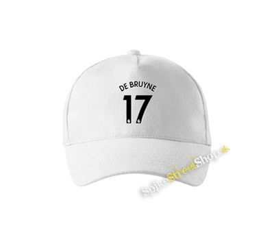 DE BRUYNE - 17 - biela šiltovka