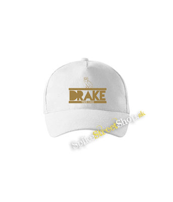 DRAKE - Take Care - biela šiltovka