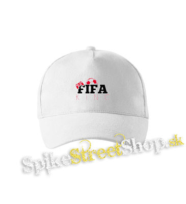 FIFA KING - biela šiltovka