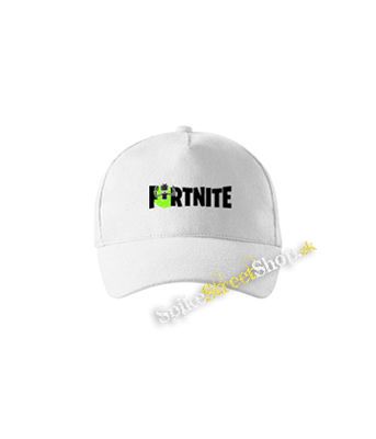 FORTNITE Season 7 - Rick Sanchez Logo - biela šiltovka