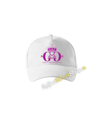 GIRLS´ GENERATION - Pink Logo - biela šiltovka