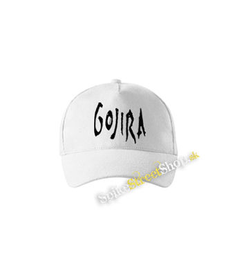GOJIRA - Logo - biela šiltovka