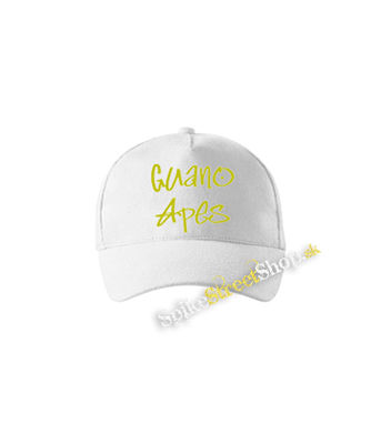 GUANO APES - Logo Yellow - biela šiltovka