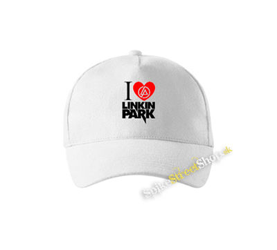 I LOVE LINKIN PARK - biela šiltovka