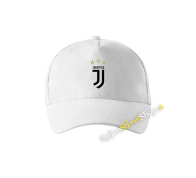 JUVENTUS FC - Logo Motive 2 Gold Star - biela šiltovka