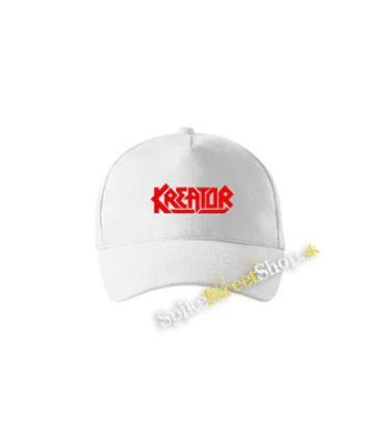 KREATOR - Logo Red - biela šiltovka