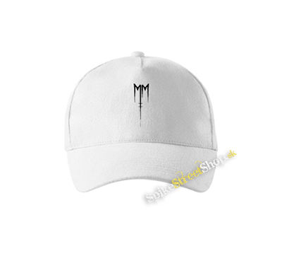 MARILYN MANSON - Sign Dark Crest - biela šiltovka