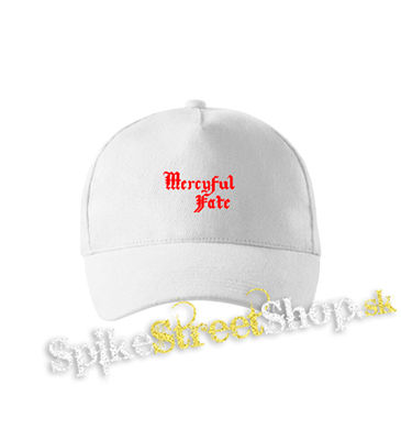 MERCYFUL FATE - Logo Red - biela šiltovka