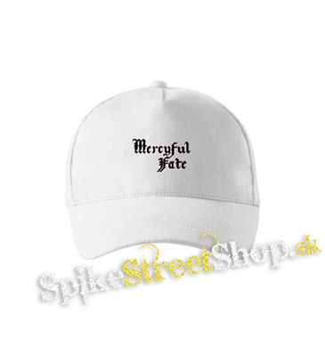 MERCYFUL FATE - Logo White - biela šiltovka