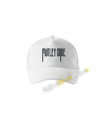 MOTLEY CRUE - Theatre Of Pain Logo - biela šiltovka