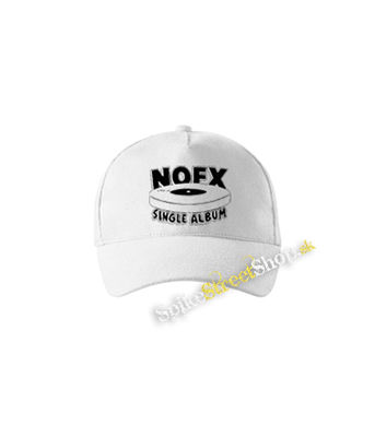 NOFX - Single Album - biela šiltovka