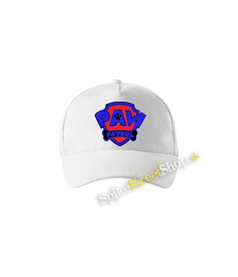 PAW PATROL - LABKOVÁ PATROLA - Logo Color - biela šiltovka