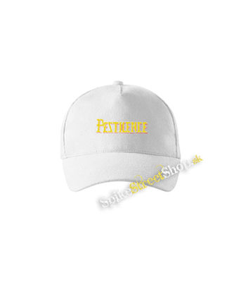 PESTILENCE - Yellow Logo - biela šiltovka