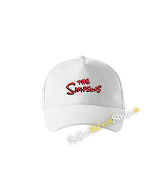 SIMPSONOVCI - Logo - biela šiltovka