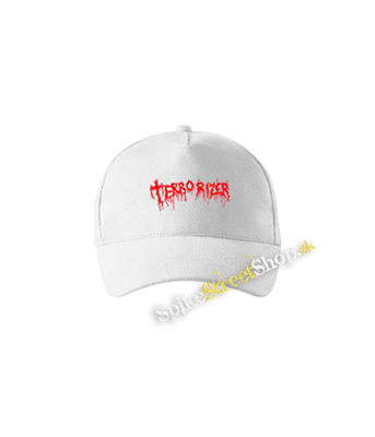 TERRORIZER - Logo Red - biela šiltovka