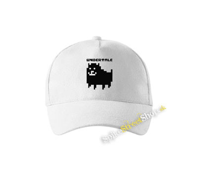 UNDERTALE - Annoying Dog - biela šiltovka