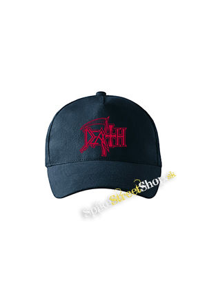 DEATH - Logo - tmavomodrá šiltovka
