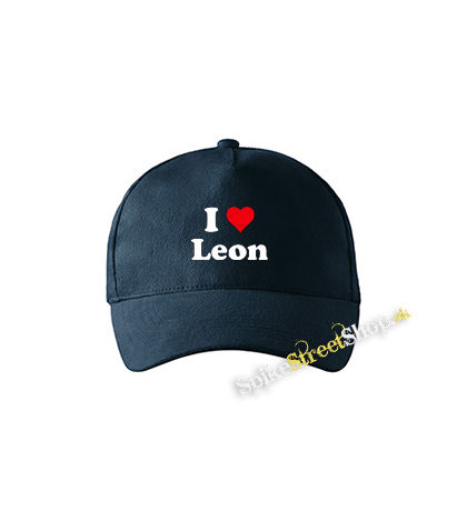 I LOVE LEON - tmavomodrá šiltovka
