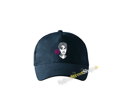 LIL PEEP - Sus Boy Portrait - tmavomodrá šiltovka