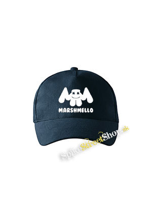 MARSHMELLO - Logo DJ - tmavomodrá šiltovka