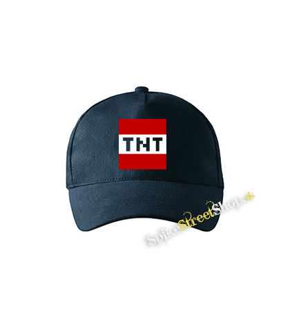MINECRAFT - TNT - tmavomodrá šiltovka
