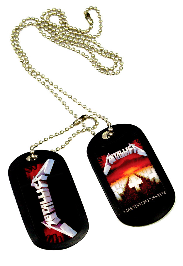 METALLICA - Master Of Puppets - psia známka