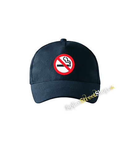 NO SMOKING - tmavomodrá šiltovka