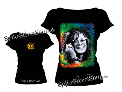 JANIS JOPLIN - Peace - dámske tričko