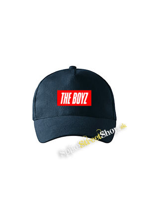 THE BOYZ - Red Logo Debut Album - tmavomodrá šiltovka