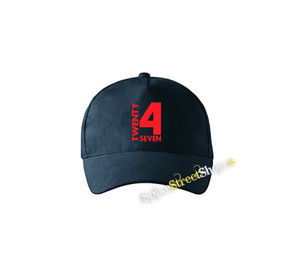 TWENTY FOR SEVEN - Logo - tmavomodrá šiltovka