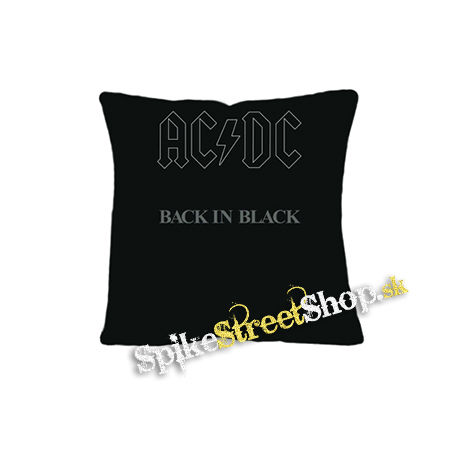 ACDC - Back In Black - vankúš
