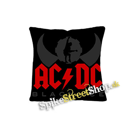 ACDC - Black Ice Angus Silhouette - vankúš