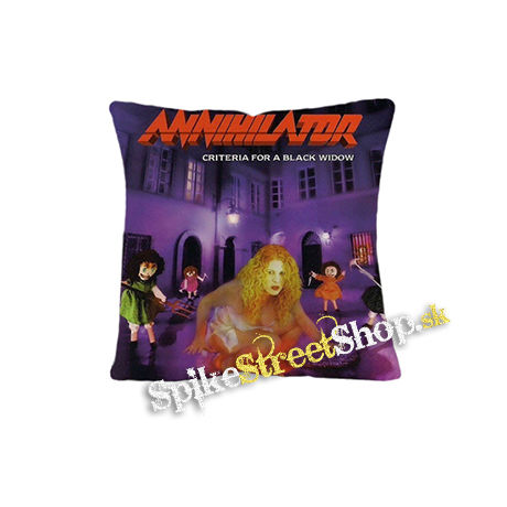 ANNIHILATOR - Criteria for a Black Widow - vankúš