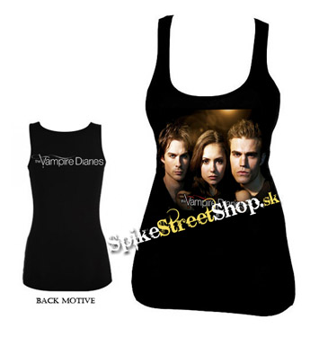 UPÍRSKE DENNÍKY - THE VAMPIRE DIARIES - Motív 9 - Ladies Vest Top