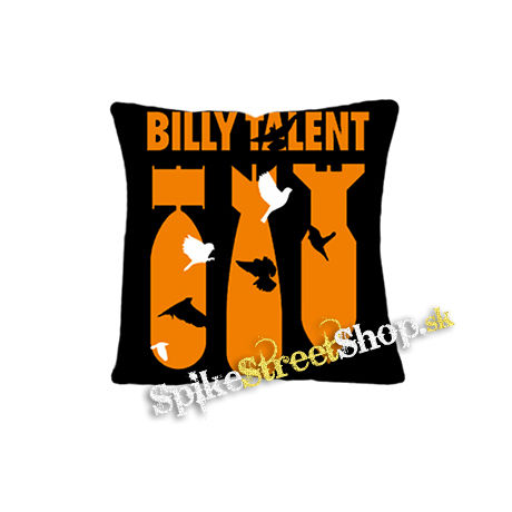 BILLY TALENT - Bombs Orange - vankúš