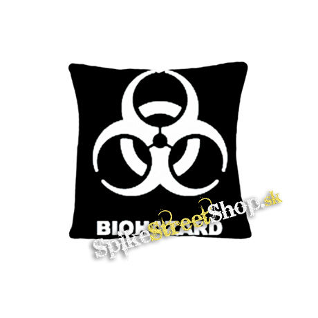 BIOHAZARD - Logo - vankúš