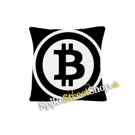 BITCOIN - Znak - vankúš