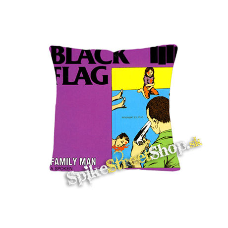 BLACK FLAG - Family Man - vankúš