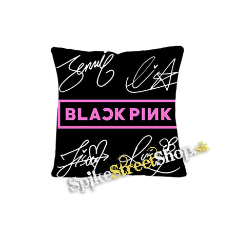 BLACKPINK - Logo & Signature - vankúš