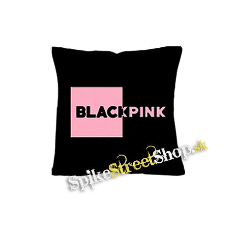 BLACKPINK - Pink Square Crest - vankúš