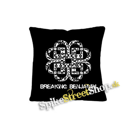 BREAKING BENJAMIN - White Logo - vankúš
