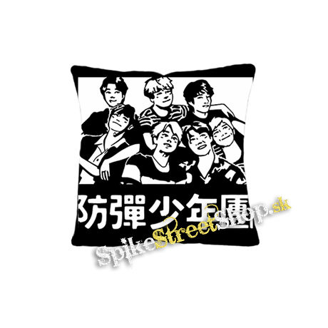 BTS - BANGTAN BOYS - Korean Band - vankúš