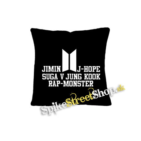 BTS - BANGTAN BOYS - Names Crest Logo - vankúš