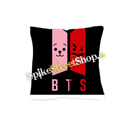 BTS - Emoji BT21 Logo COLOUR - vankúš