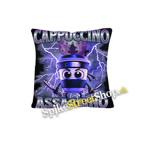 CAPPUCCINO ASSASSINO - Poster Motive 5 NA CIERNE - vankúš
