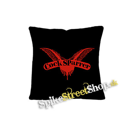 COCK SPARRER - Red Logo - vankúš