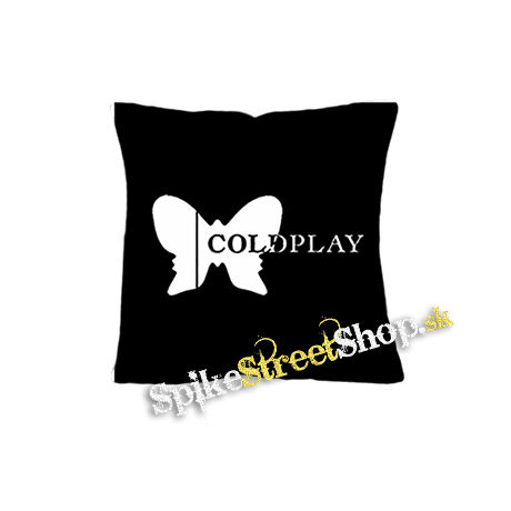 COLDPLAY - Butterfly Logo - vankúš