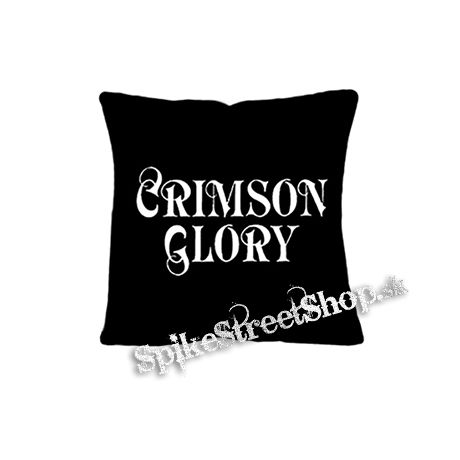 CRIMSON GLORY - Logo - vankúš