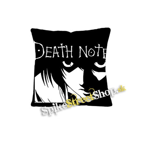 DEATH NOTE - Logo And Portrait - vankúš